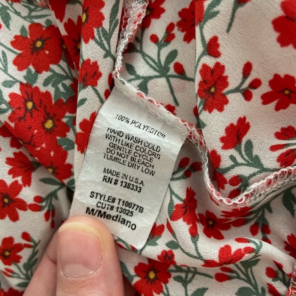 Fashion Nova Floral Off Shoulder Blouse - Picture 5 of 5